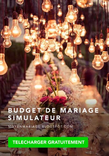 Budget de mariage simulateur