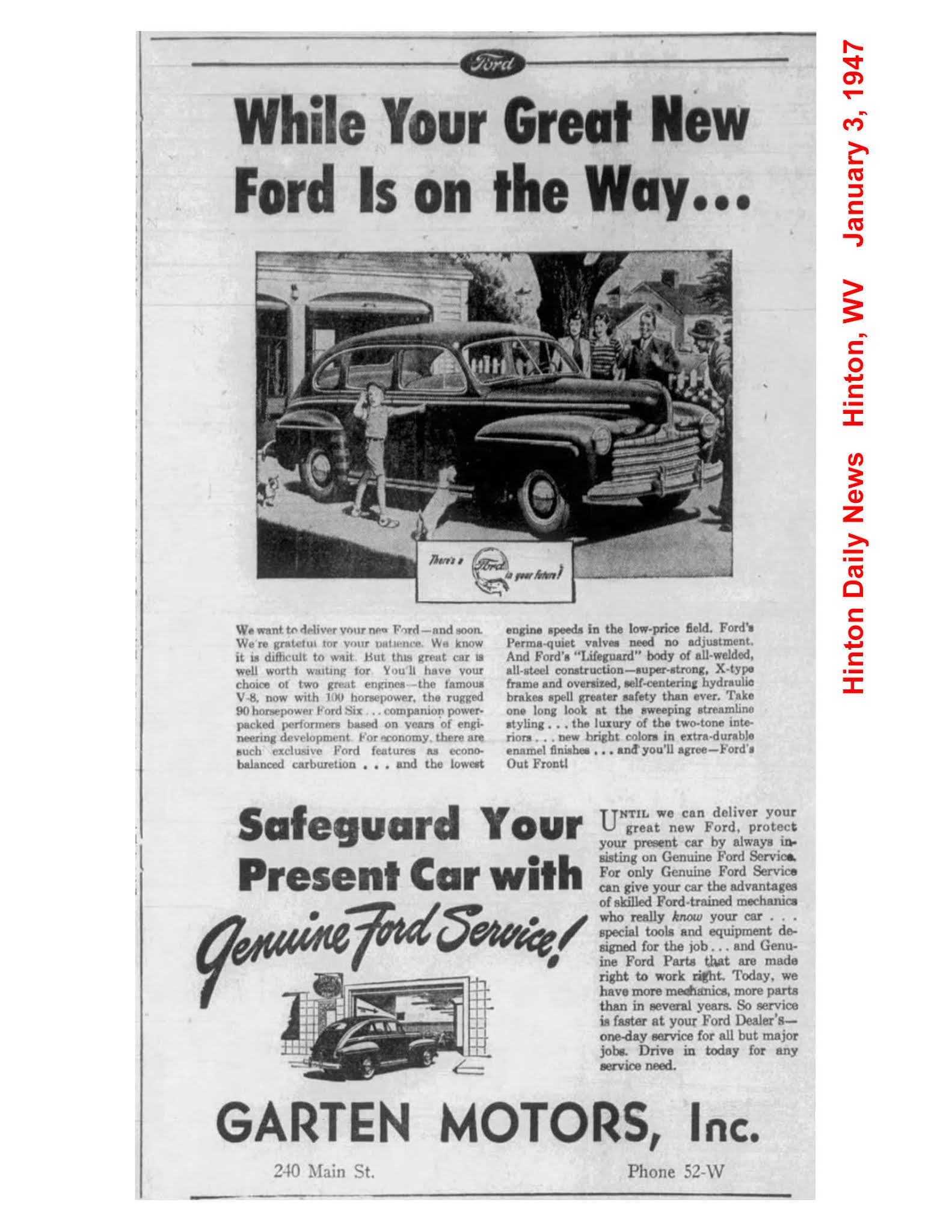 The Automobile and American Life A New PostWWII Ford Dealership in