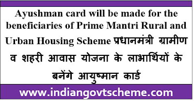 Pradhan Mantri Rural and Urban Housing Scheme
