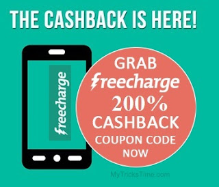 Freecharge Loot � Get upto 200% Cashback on Recharge & Bill Payments of Rs.50 and above