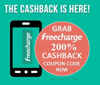 Freecharge Loot – Get upto 200% Cashback on Recharge & Bill Payments of Rs.50 and above Freecharge Loot – Get upto 200% Cashback on Recharge & Bill Payments of Rs.50 and above