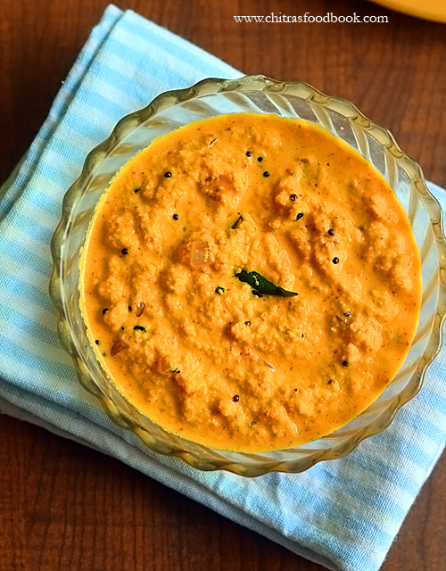 Red Coconut Chutney Recipe Kerala Style Red Coconut Chutney For Idli