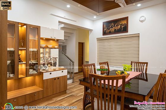 Dining room interior photograph