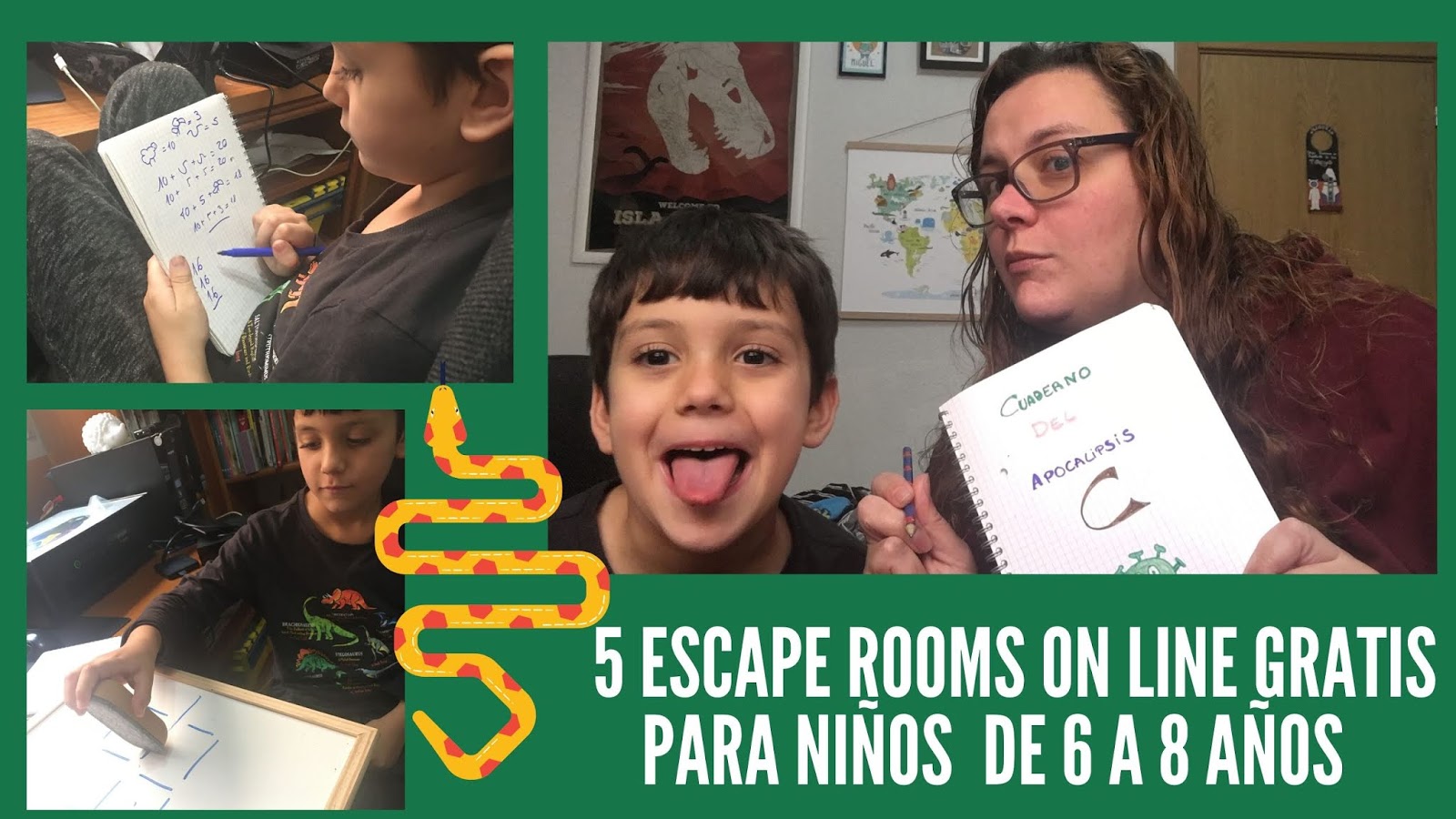 Misericordioso repollo Universal Cinco Escape rooms gratuitas para niños de entre 6 y 8 años para sobrevivir  al confinamiento - Bebé Friki