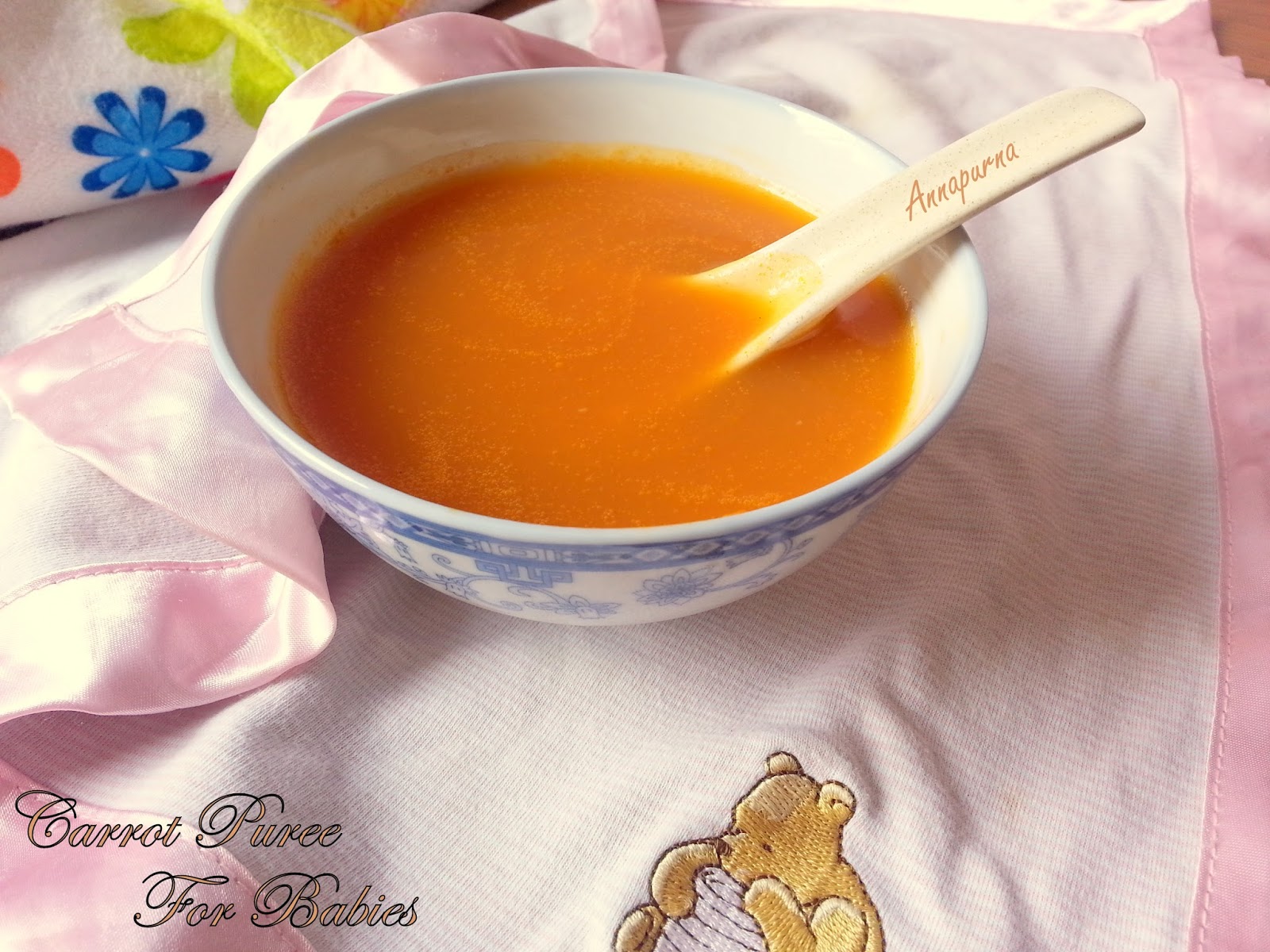 ragi carrot porridge for babies