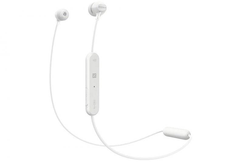 Tai nghe Sony nhét tai có mic Bluetooth WI-C300/WZ E trắng