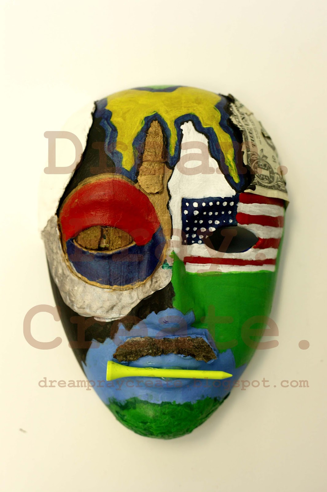 Dream. Pray. Create.: Student Project: Inside-Out Masks