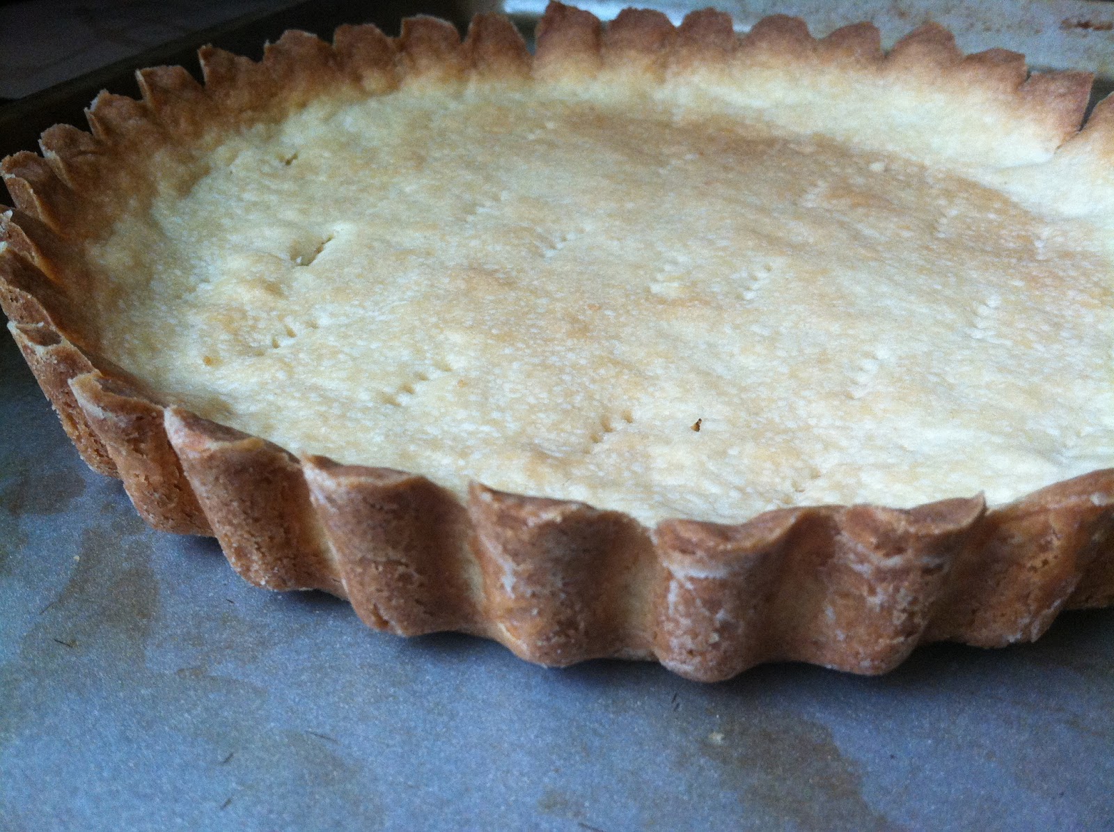 The Sizzling Pan Eggless Custard Fruit Tart