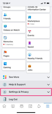 كيفية تمكين الوضع المظلم في فيسبوك على أيفون كيفية تمكين الوضع المظلم في فيسبوك على أيفون