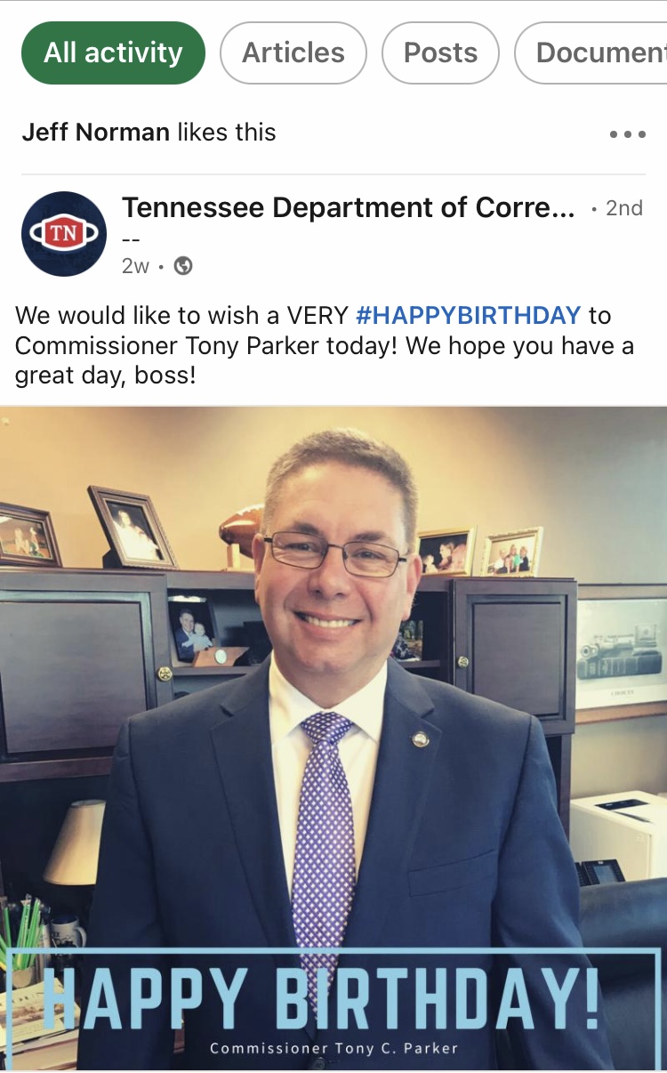Response To DOC Employee’s Message/Jeff Norman Missouri Prison Reform