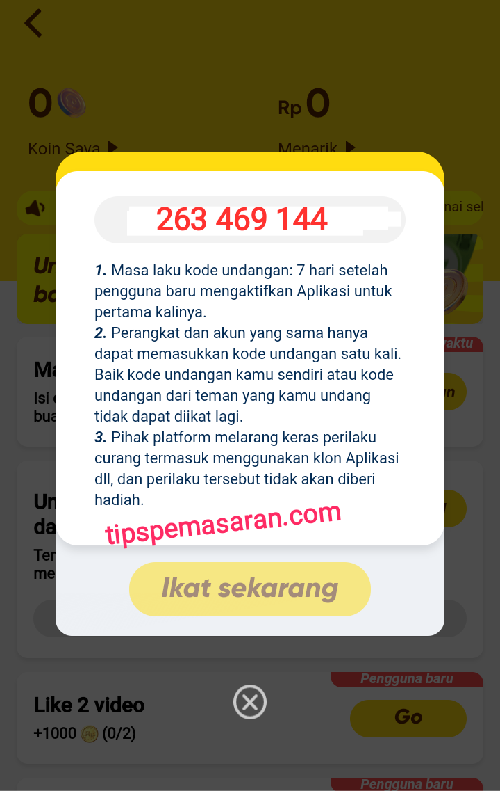 cara dapat uang dari apk