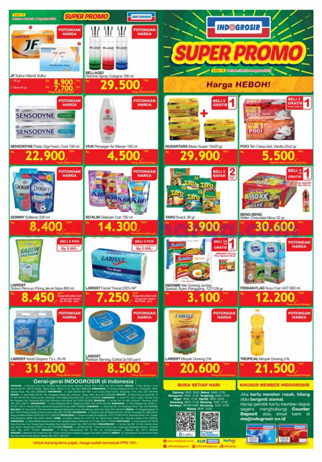 Katalog Indogrosir Terbaru Super Promo 9 22 Agustus 2019