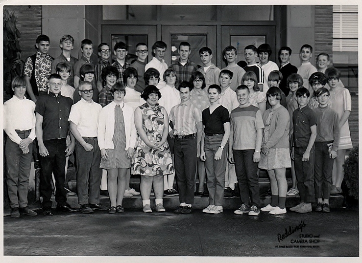 Chimacum Alumni Class of 1972 eighth grade 196768