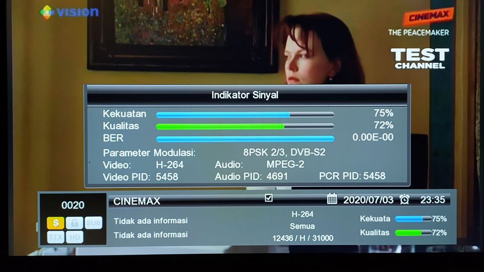 Software KVision Gardiner Ottimo Optus Lgsat 101 Star GOL