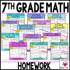 The Best 7th Grade Math Worksheets - Make Sense of Math