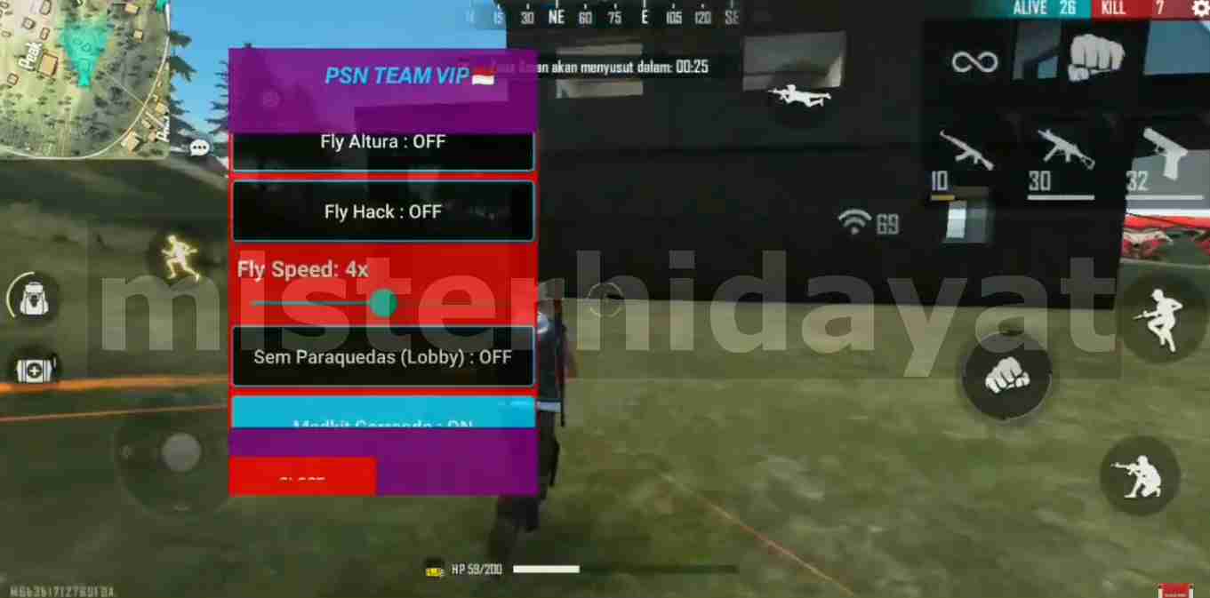 apk cheat ff mod menu