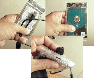 Buat Sendiri Hardisk External dari HDD Laptop bekas