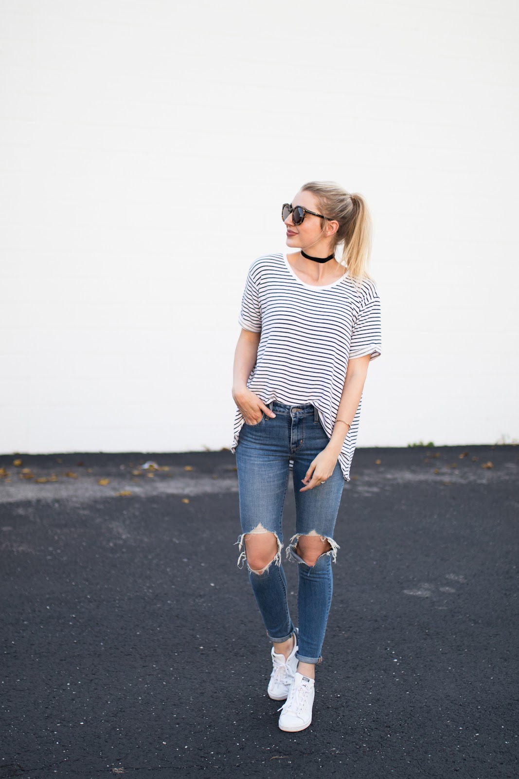 Love, Lenore: Ripped Jeans & Sneakers