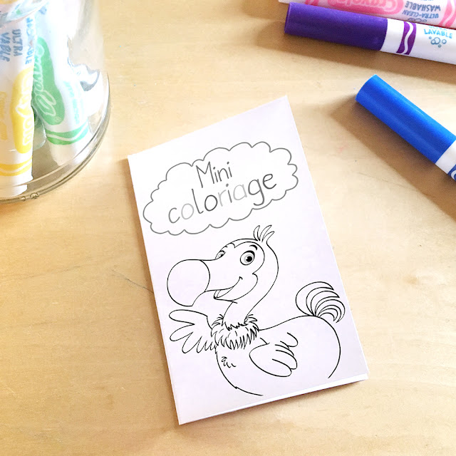 Doupando  Le Blog Mini coloriage Doupando