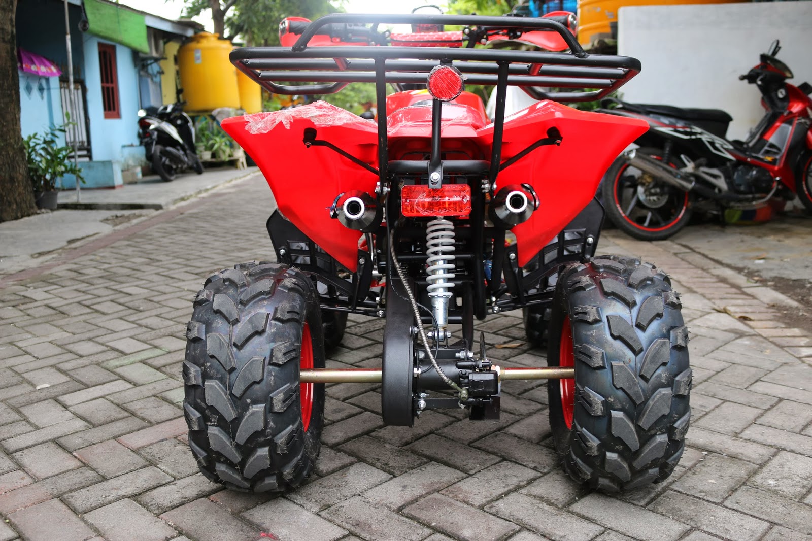 MOTOR ATV ROMCA 110 CC MURAH SURABAYA ELEKTRIK SCOOTER BECAK