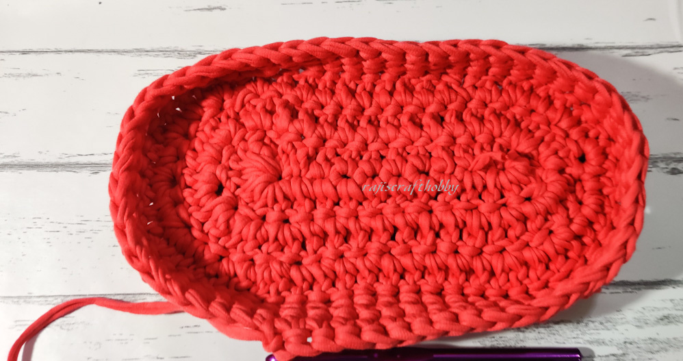 Raji's Craft Hobby Make Your Own Crochet Oval Basket Free Pattern