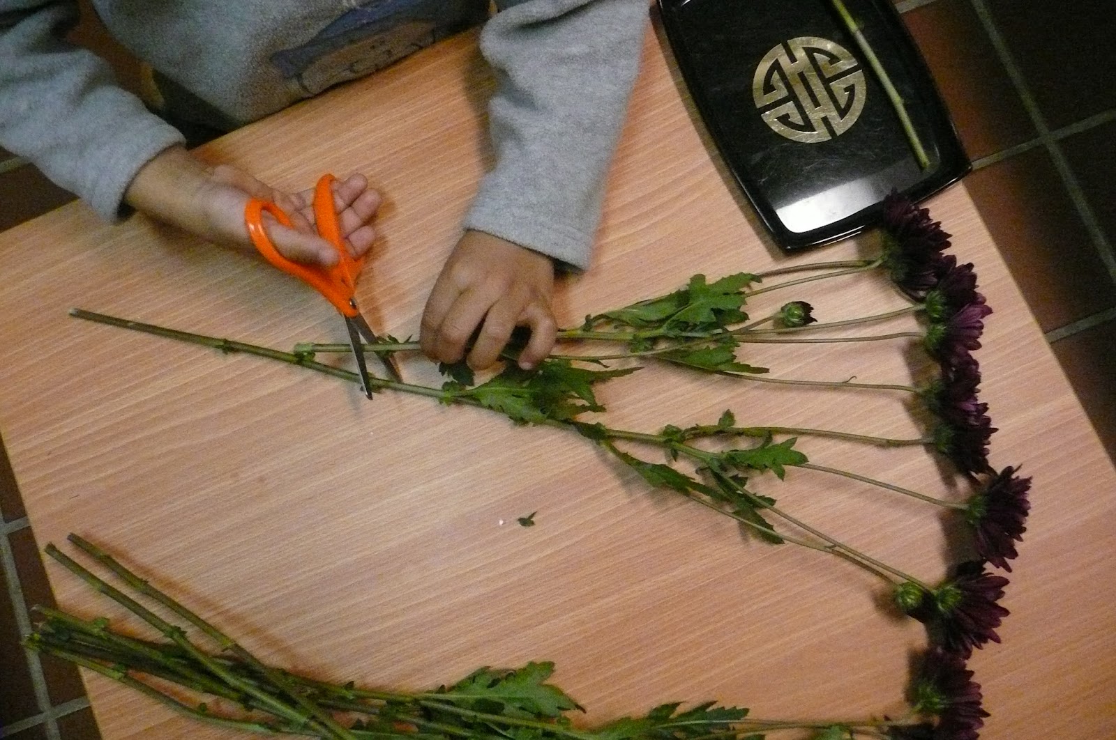 Montessori Teachings Flower Arranging