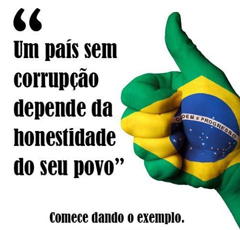 Não à corrupção