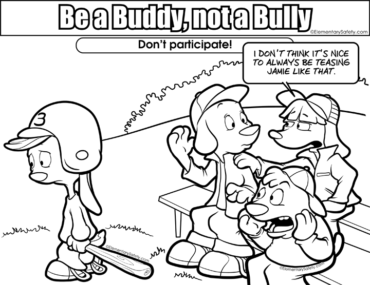 Anti Bullying Coloring Pages 2 - Anti Bullying Coloring Pages Coloring Home 