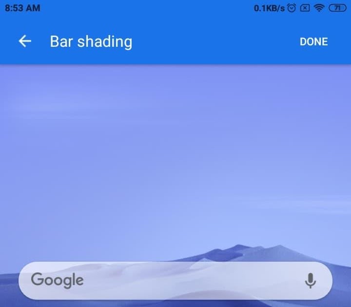Change the appearance of the Google Search bar on Android - serbaCARA