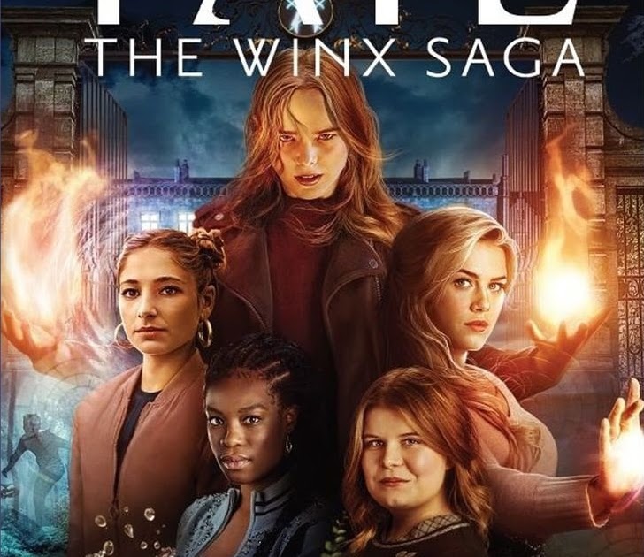 Fate: The Winx Saga Cast Next To The Winx Cartoons