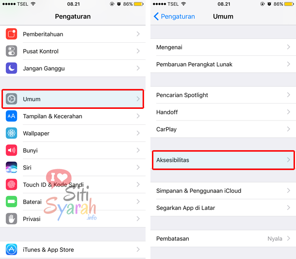 cara memunculkan menu home di iPhone