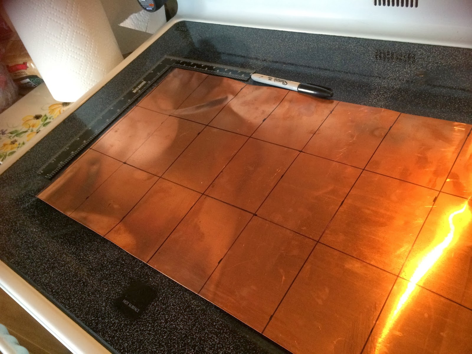 Making Etch Copper Sheet