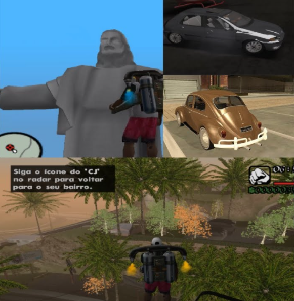 GRAND THEFT AUTO GENERATIONS BETA 3 PTBR PS2 & PS3  DG Gameplays