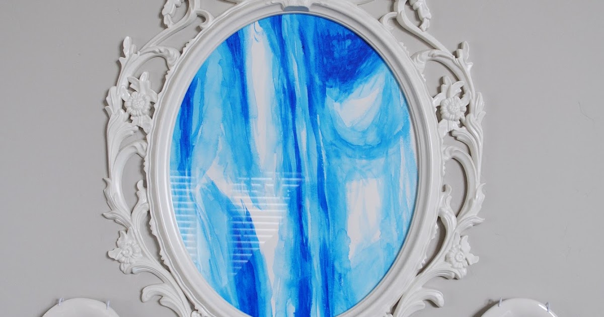 Ikea UNG DRILL Watercolored Frame Jen Gallacher