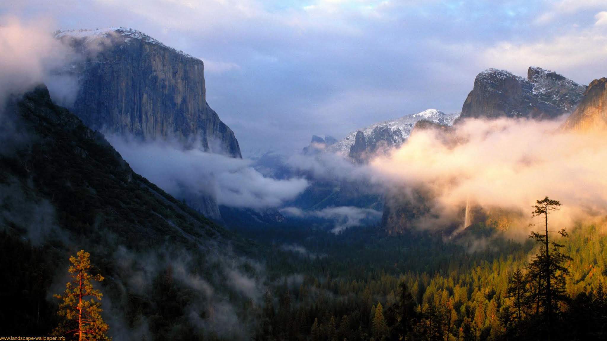 Yosemite 4K manzara resimi 6