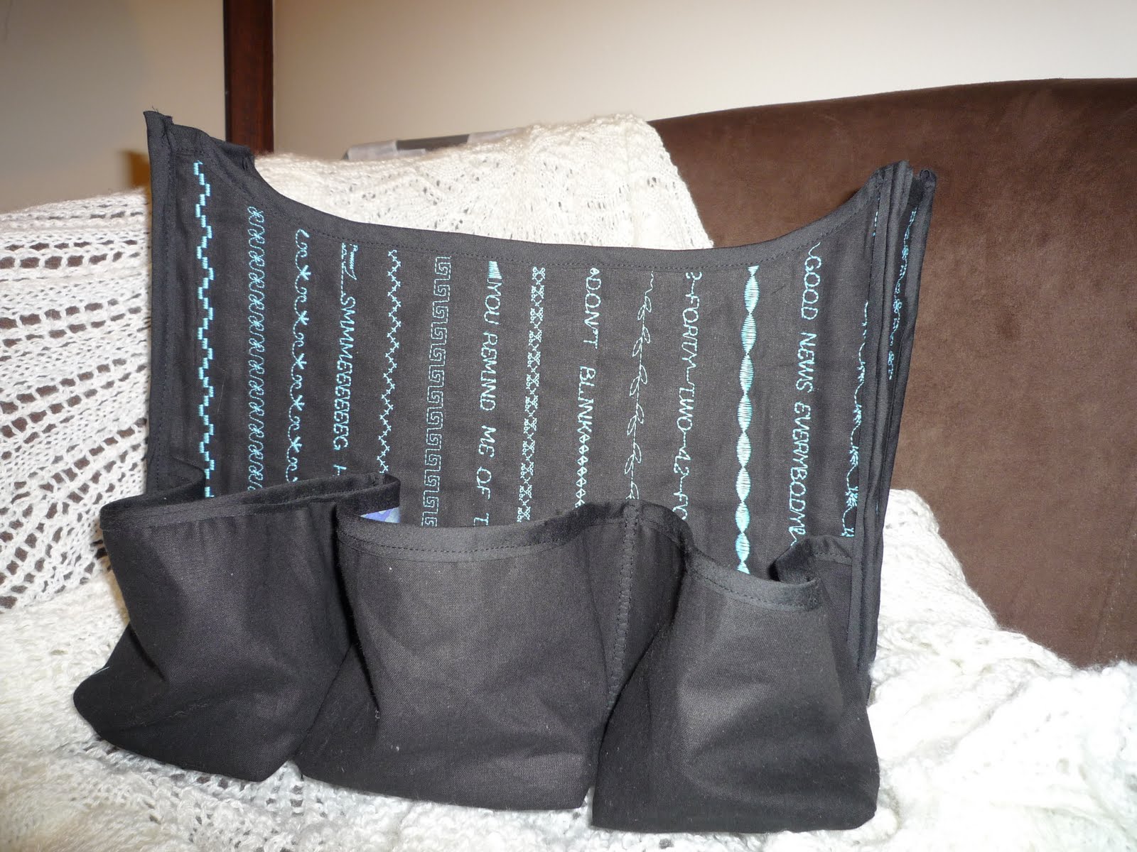 The Geeky Goblin Bag organiser finished!