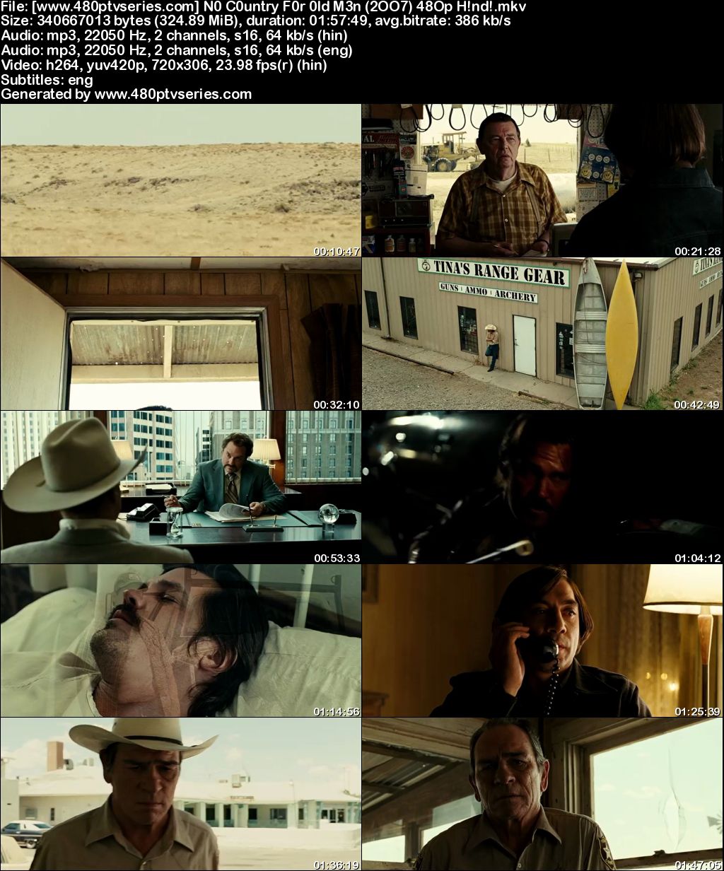 No Country for Old Men (2007) 300MB Full Hindi Dual Audio Movie Download 480p Bluray Free Watch Online Full Movie Download Worldfree4u 9xmovies