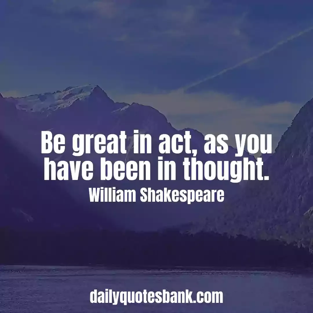 Inspirational Shakespeare Quotes On Life Lessons