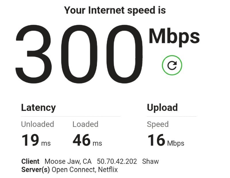 SHAW SPEED TEST FREAKED ME OUT