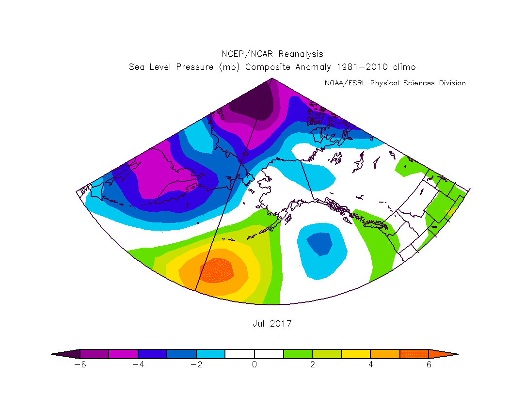 Deep Cold Alaska Weather & Climate August 2017