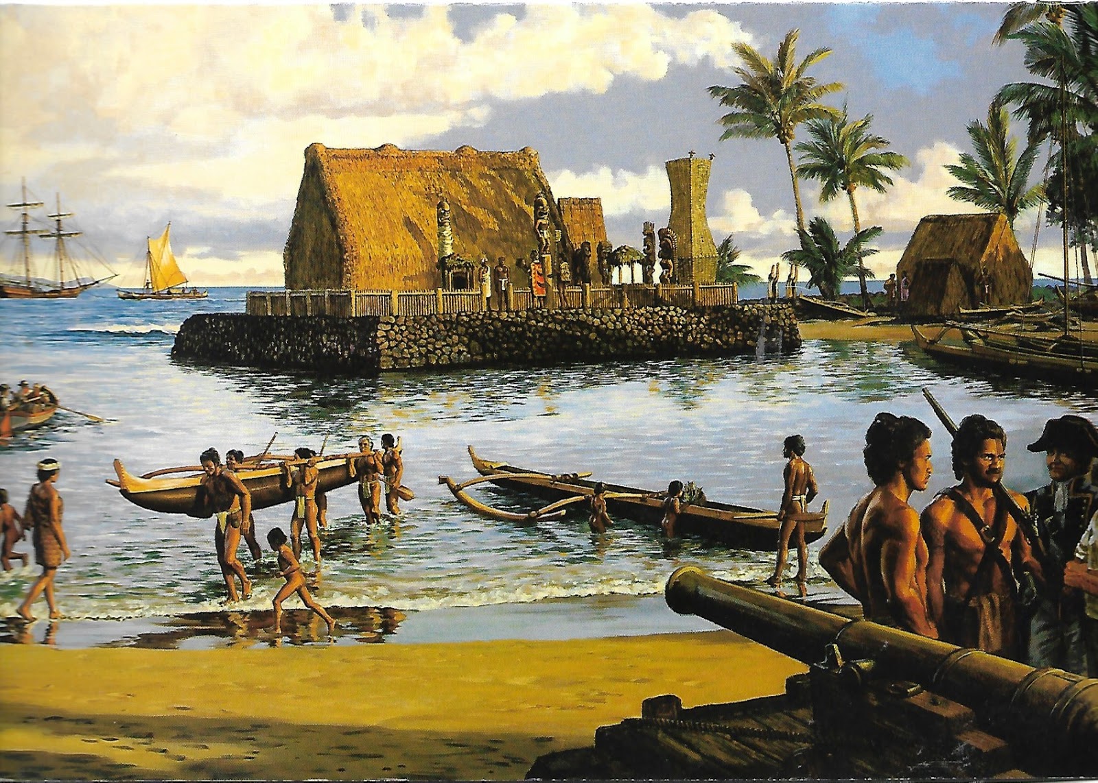 Первый европеец посетивший карибские острова южную америку. Гавайи 1904.