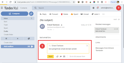 Cara Terbaru Membuat Email Dengan Domain Sendiri Gratis Tanpa Hosting 100% Berhasil
