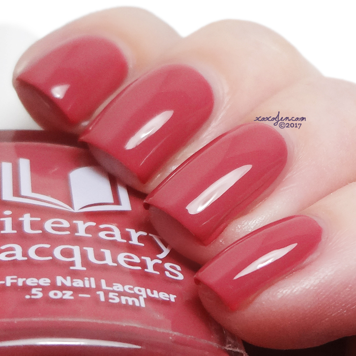 xoxoJen's swatch of Literary Lacquers A Rose for Emily