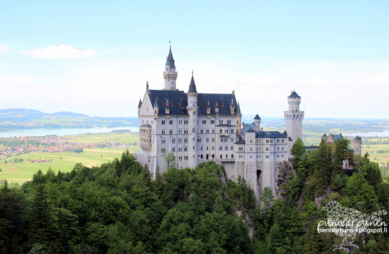 interrail-saksa-füssen-neuschwanstein-linna