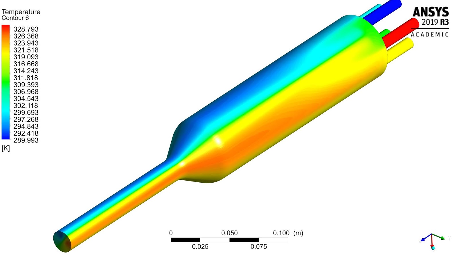 ANSYS Fluent Tutorial Flow in a Pipe With Multiple Inlet ANSYS