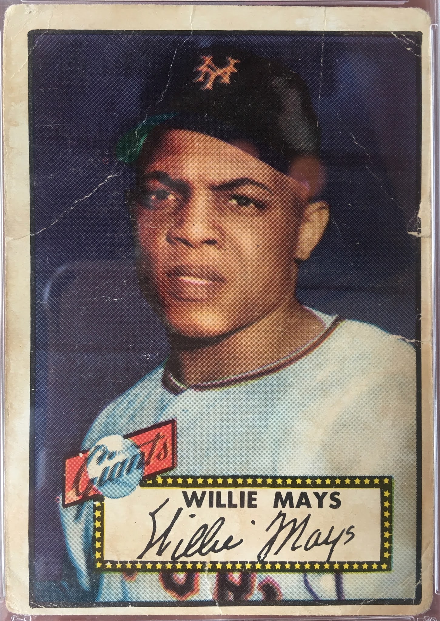 Adventures in 1952 Topps 261 Willie Mays