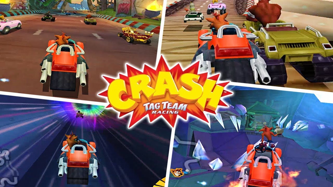 Взломка crash. Crash Bandicoot Racing ps2. [PSP] crash tag Team Racing (2006). Crash tag Team Racing PSP. Ps2 crash tag Team Racing русская версия.