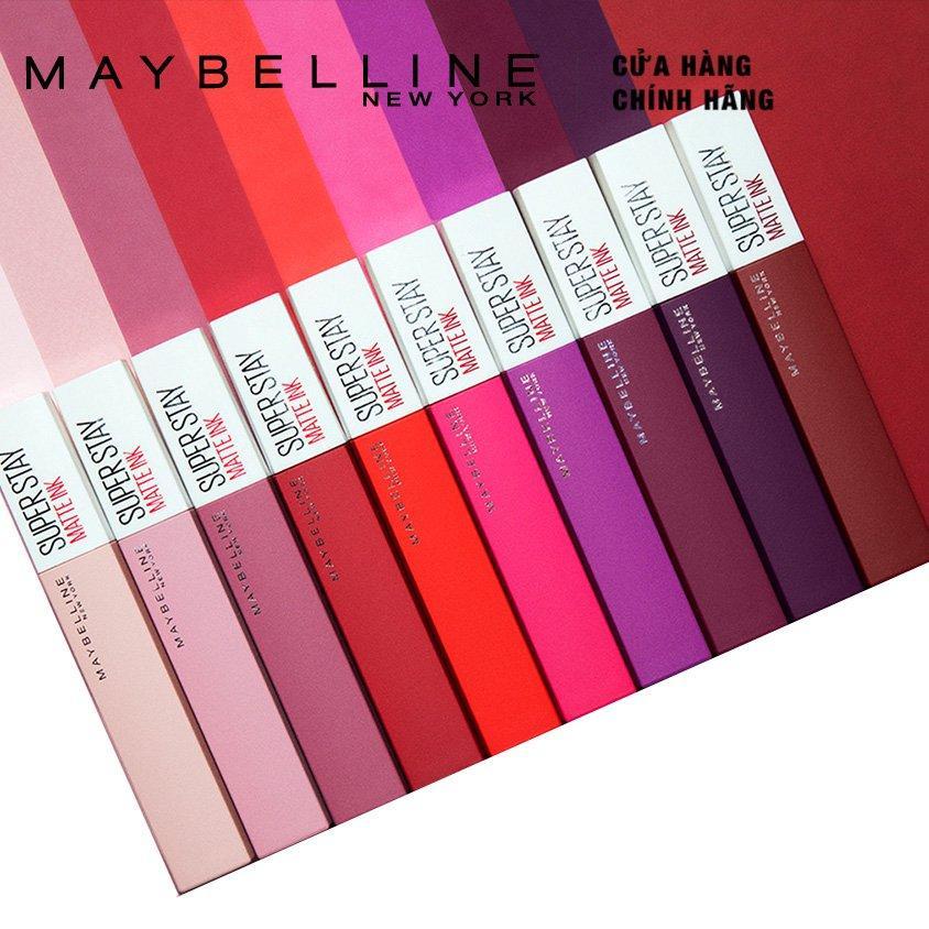 Son Maybelline New York Superstay Matte Ink City Edition Lipstick