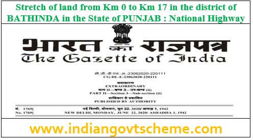 BATHINDA in the State of PUNJAB