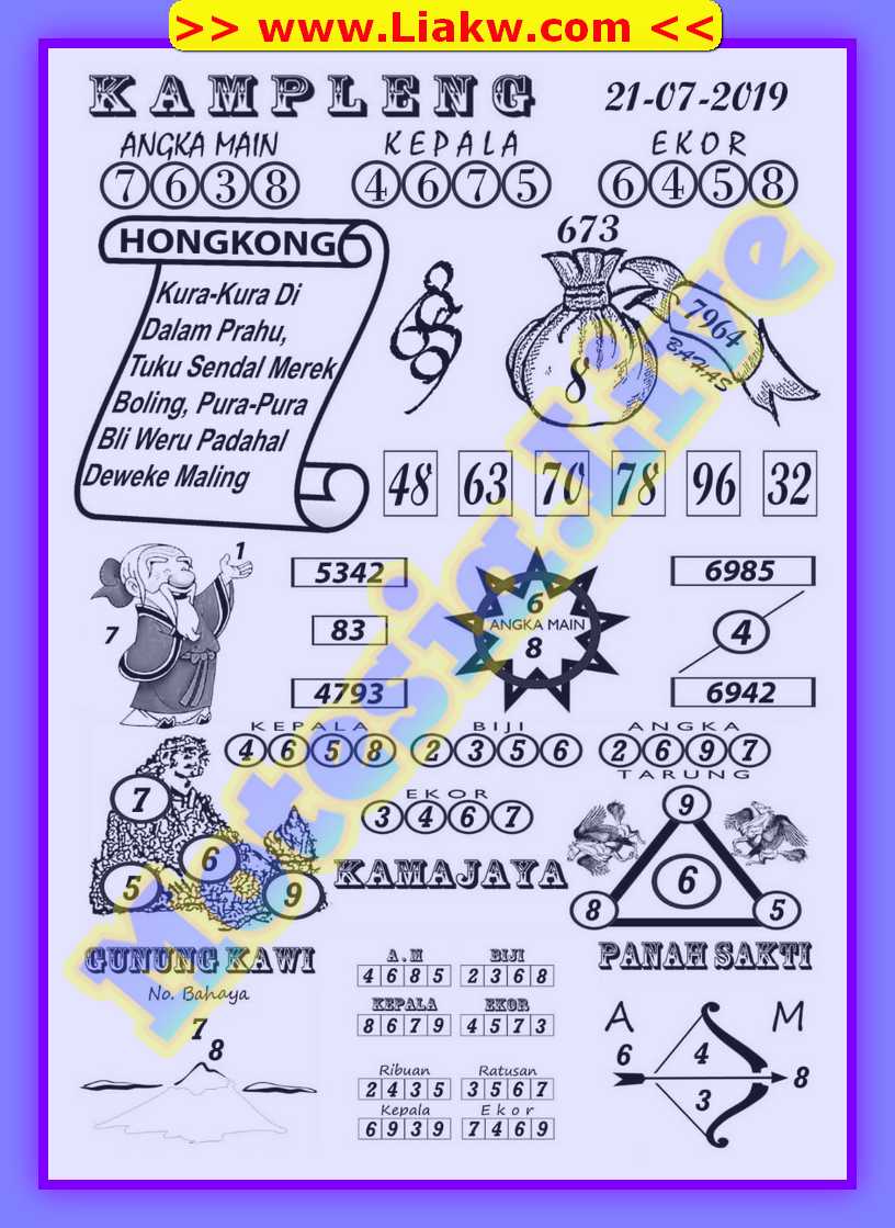 Forum Syair Hk Minggu 21 Juli 2019 Forum Syair Togel Hongkong Singapura Sydney